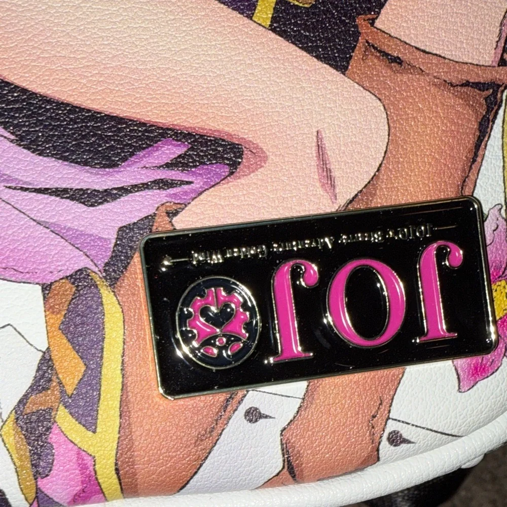 *FLAWED* Jojo’s Bizarre Adventure mini backpack golden wind - Picture 6 of 6
